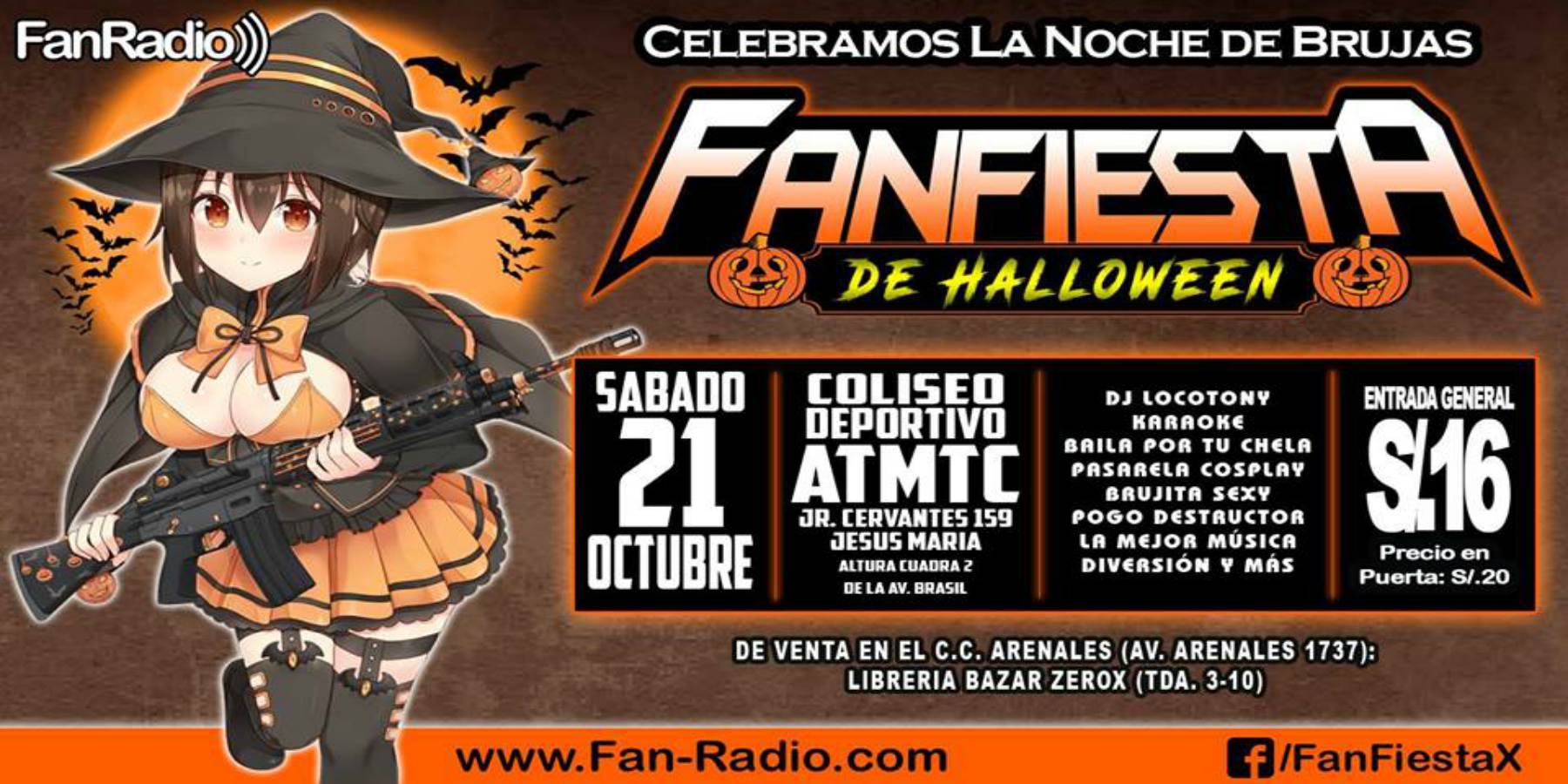 FanFiesta de Halloween 2017 | Celebra el Censo