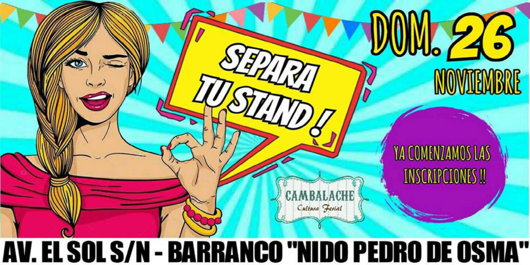 Feria Cambalache en Barranco | 26 de Noviembre
