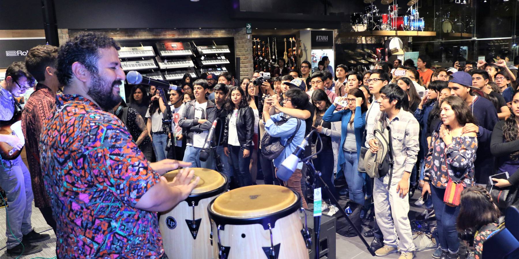 Audiomusica abrió la tienda de música más grande del Perú