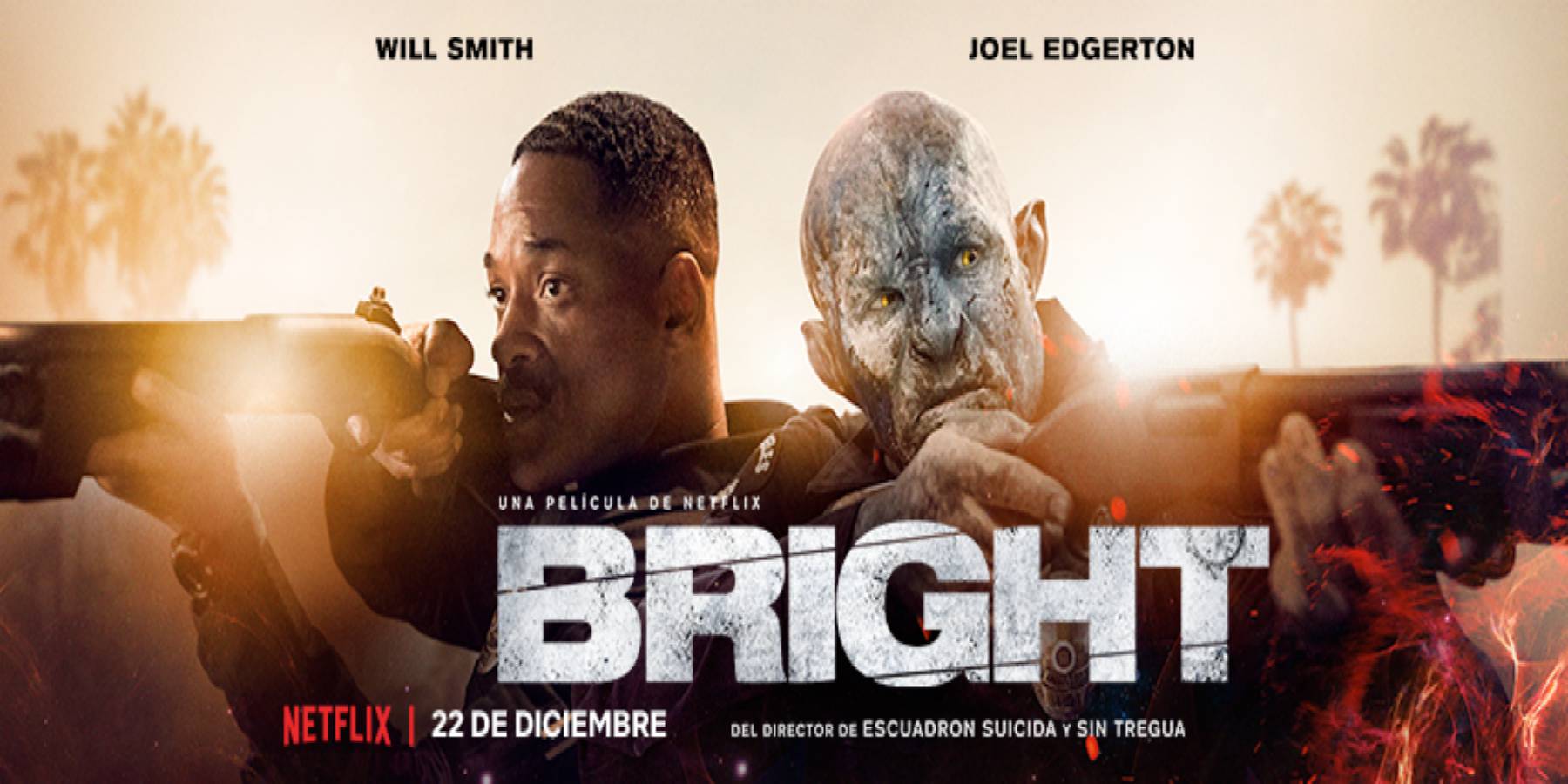 Bright | Will Smith protagoniza nuevo thriller de fantasía para Netflix