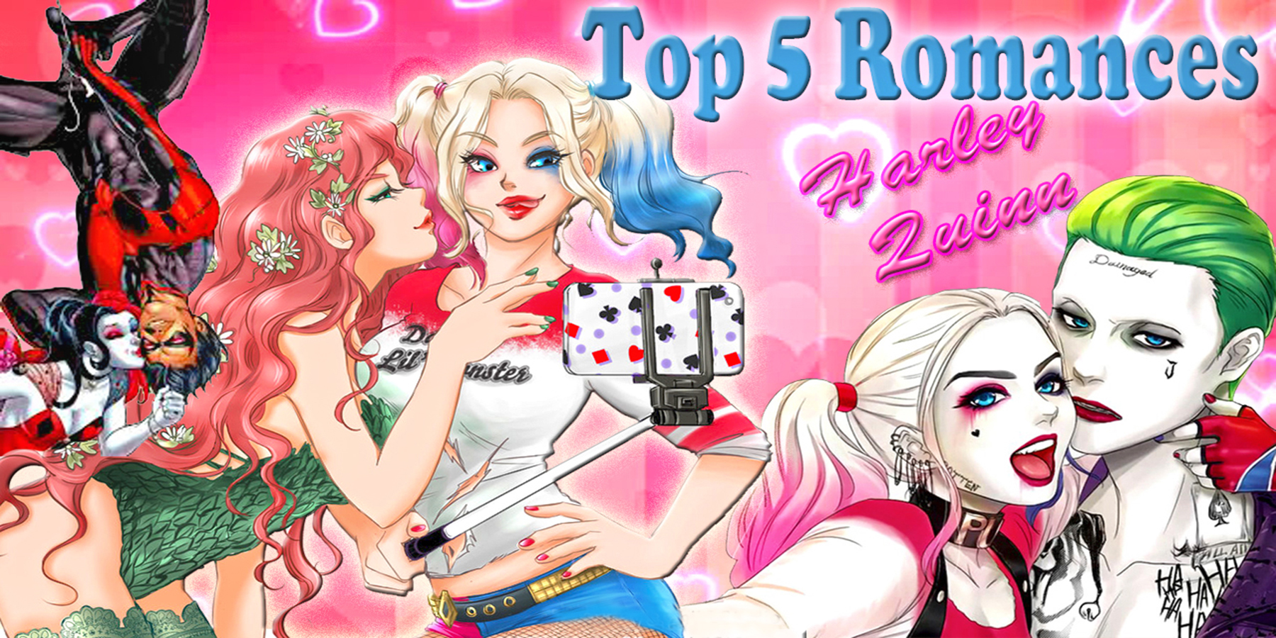Nuestro TOP 5 Romances de Harley Quinn