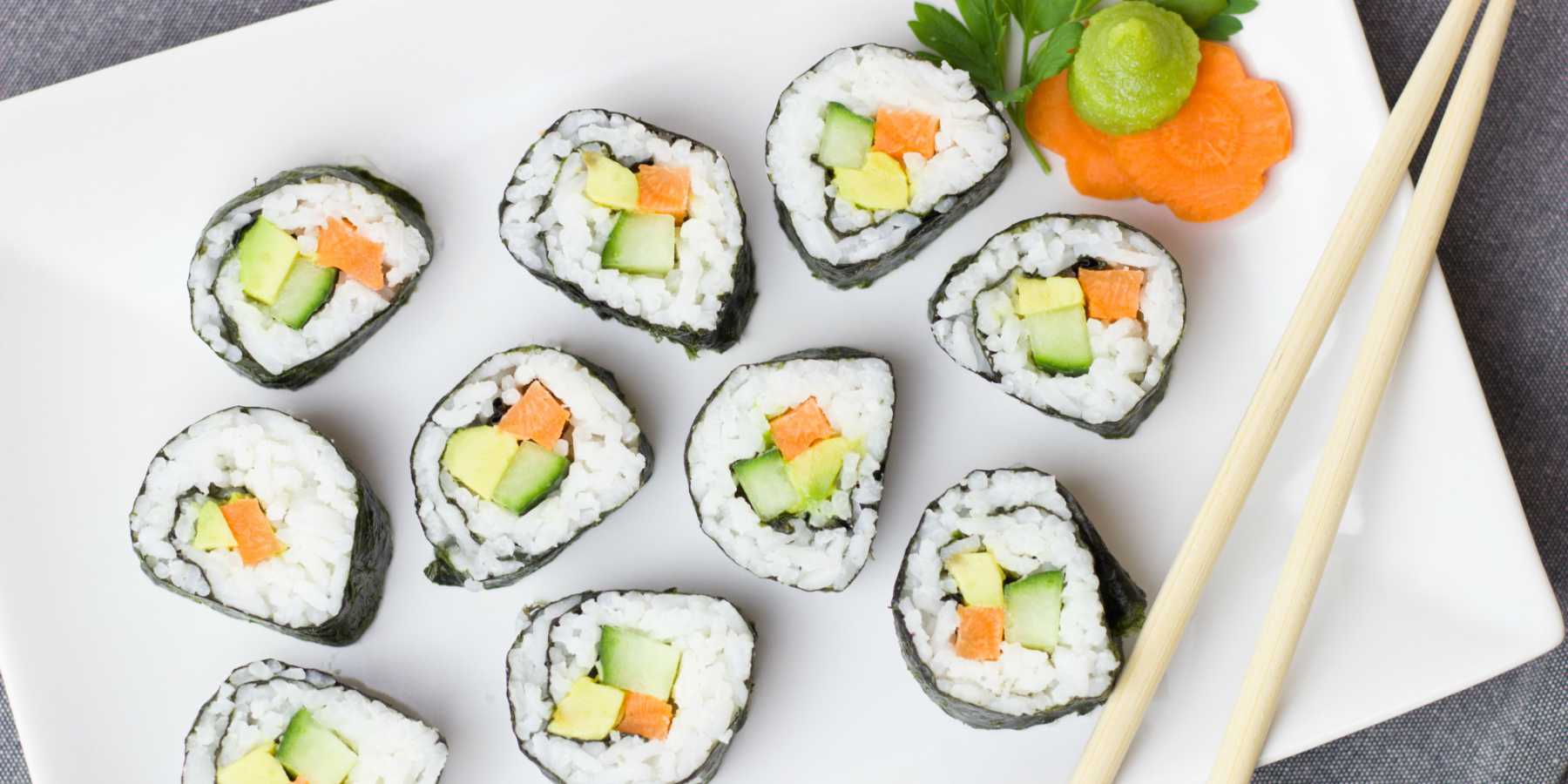 5 beneficios de comer Sushi