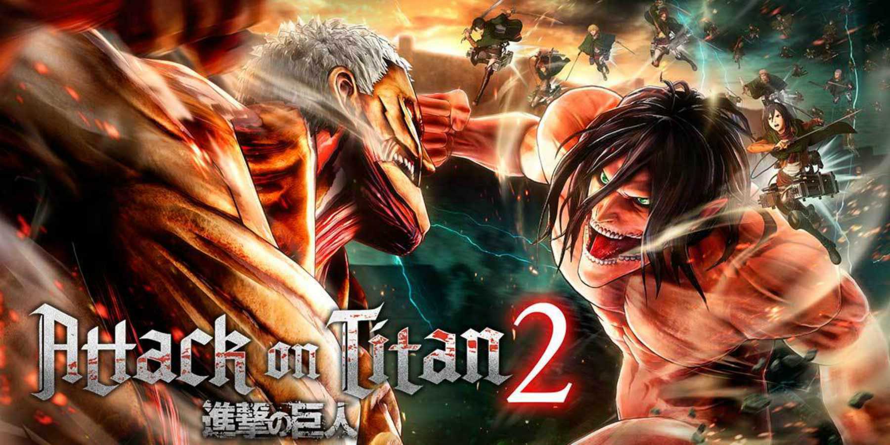 Mira el brutal opening del videojuego de Attack on Titan 2