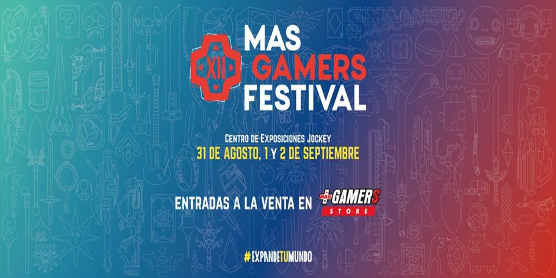 Mas Gamers Festival XII | 31 de agosto, 01 y 02 de setiembre