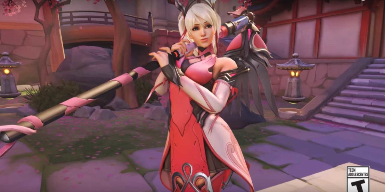 Mercy Rosa Overwatch se asocia con Breast Cancer Research Foundation para skin ...