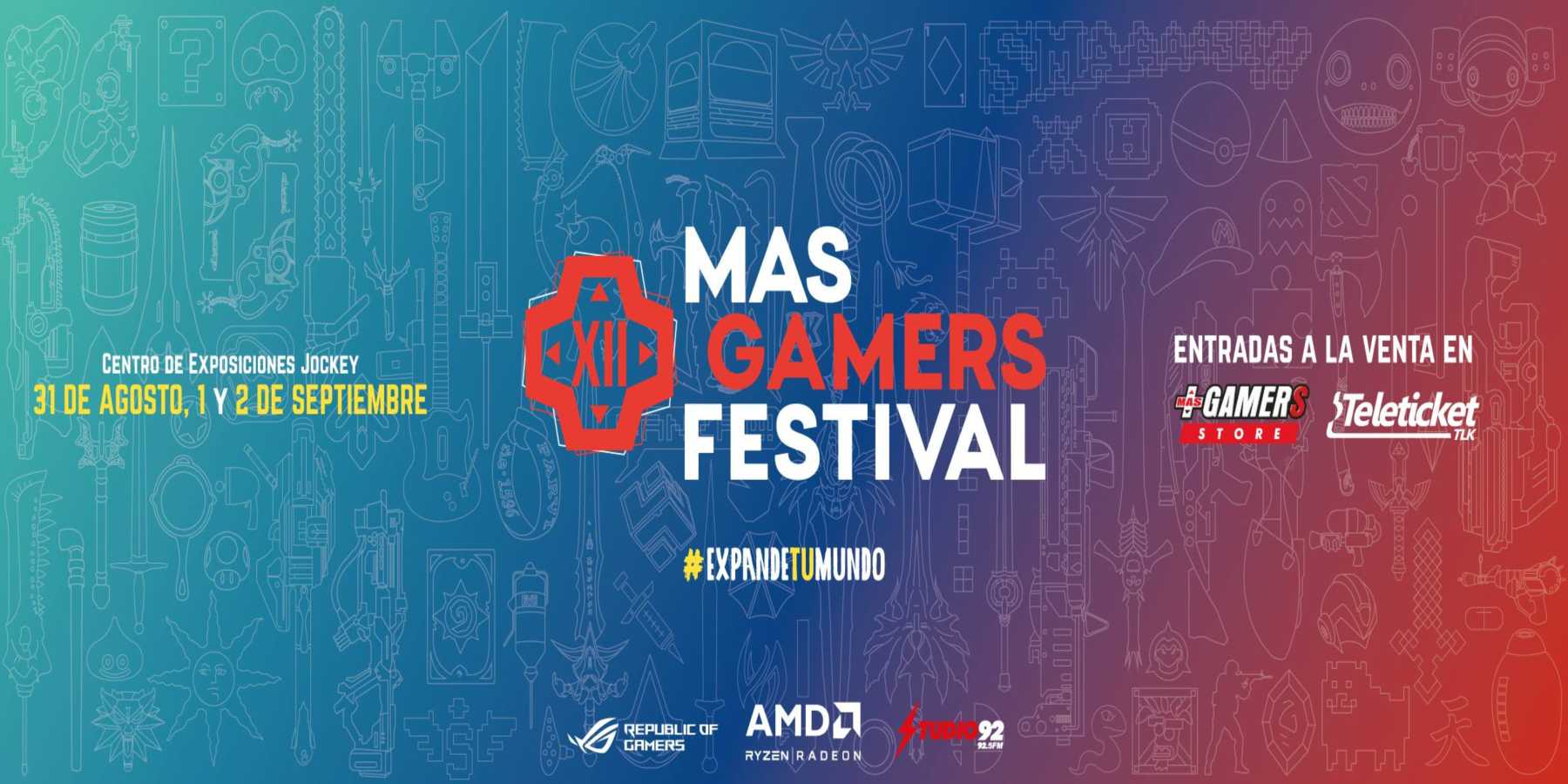 Anuncian Mas Gamers Festival XII