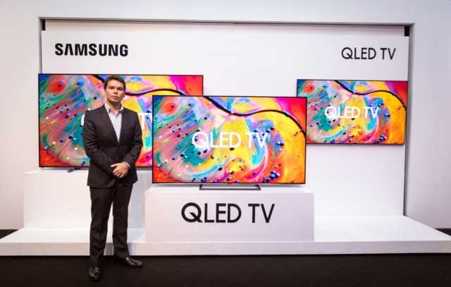 Samsung presenta nueva línea de televisores QLED 2018