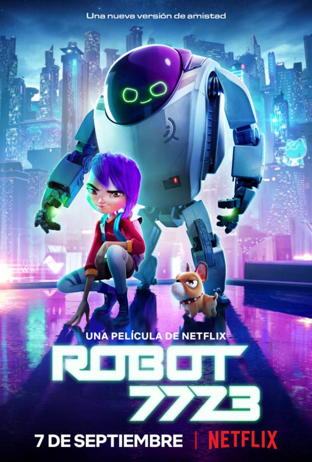 Netflix estrena trailer oficial de Robot 7723