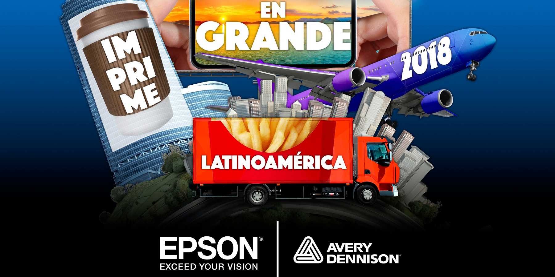 Epson y Avery Dennison abren el concurso 'Imprime en grande' en Latinoamérica