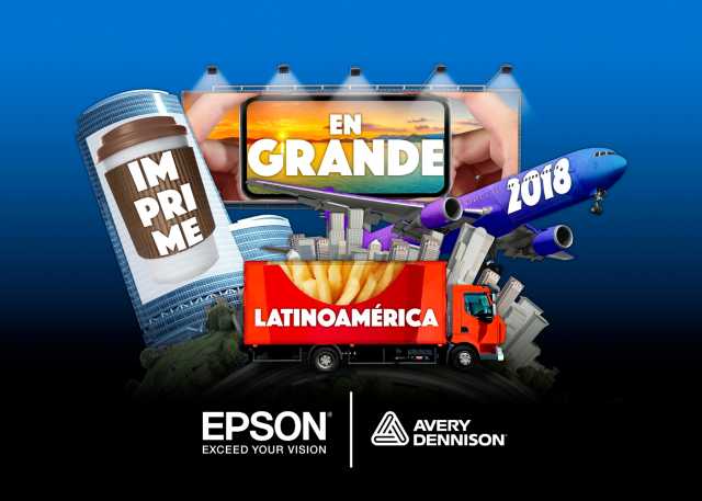 Epson y Avery Dennison abren el concurso 'Imprime en grande' en Latinoamérica