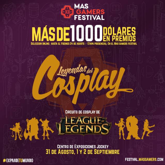Actividades de League of Legends en el Mas Gamers Festival 2018
