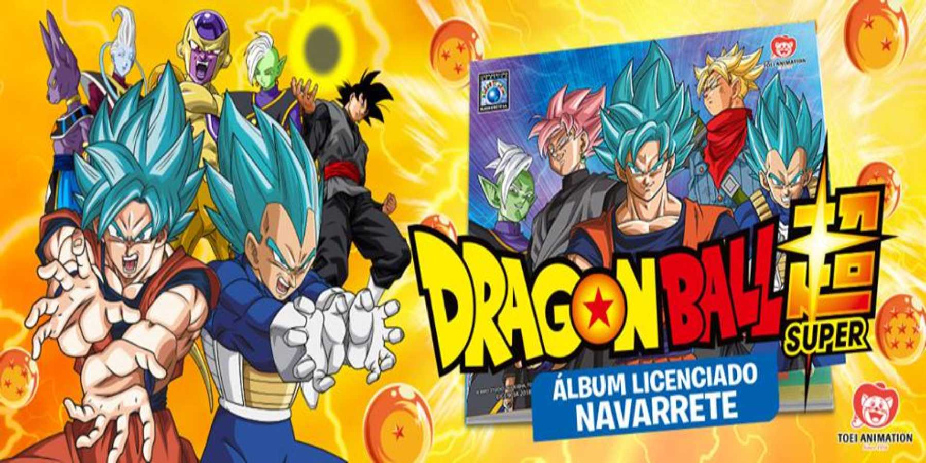Ya disponible el nuevo Album Navarrete Dragon Ball Super