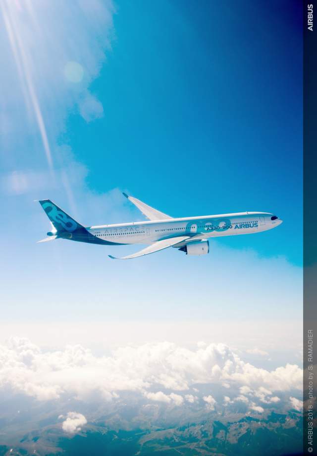 El Airbus A330-900 recibe su certificación tipo de la EASA