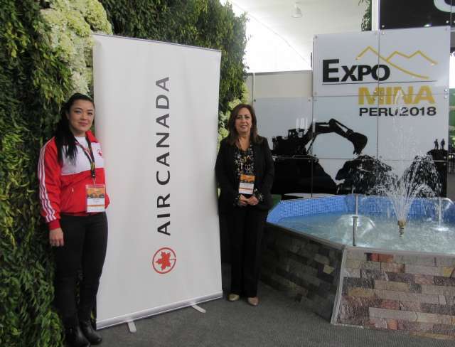 Air Canada participó en la Expomina Perú 2018 