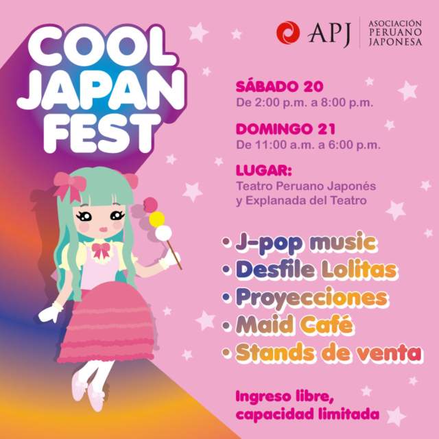 Cool Japan Fest | J-pop, animes y otras expresiones de la cultura japonesa