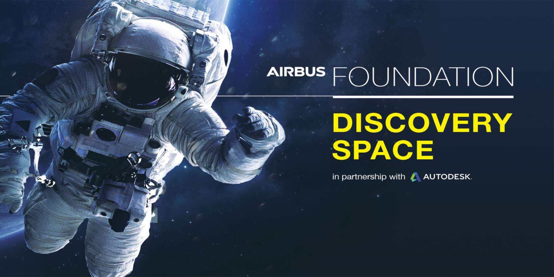 La Fundación Airbus, Agencia Espacial Europea y Autodesk