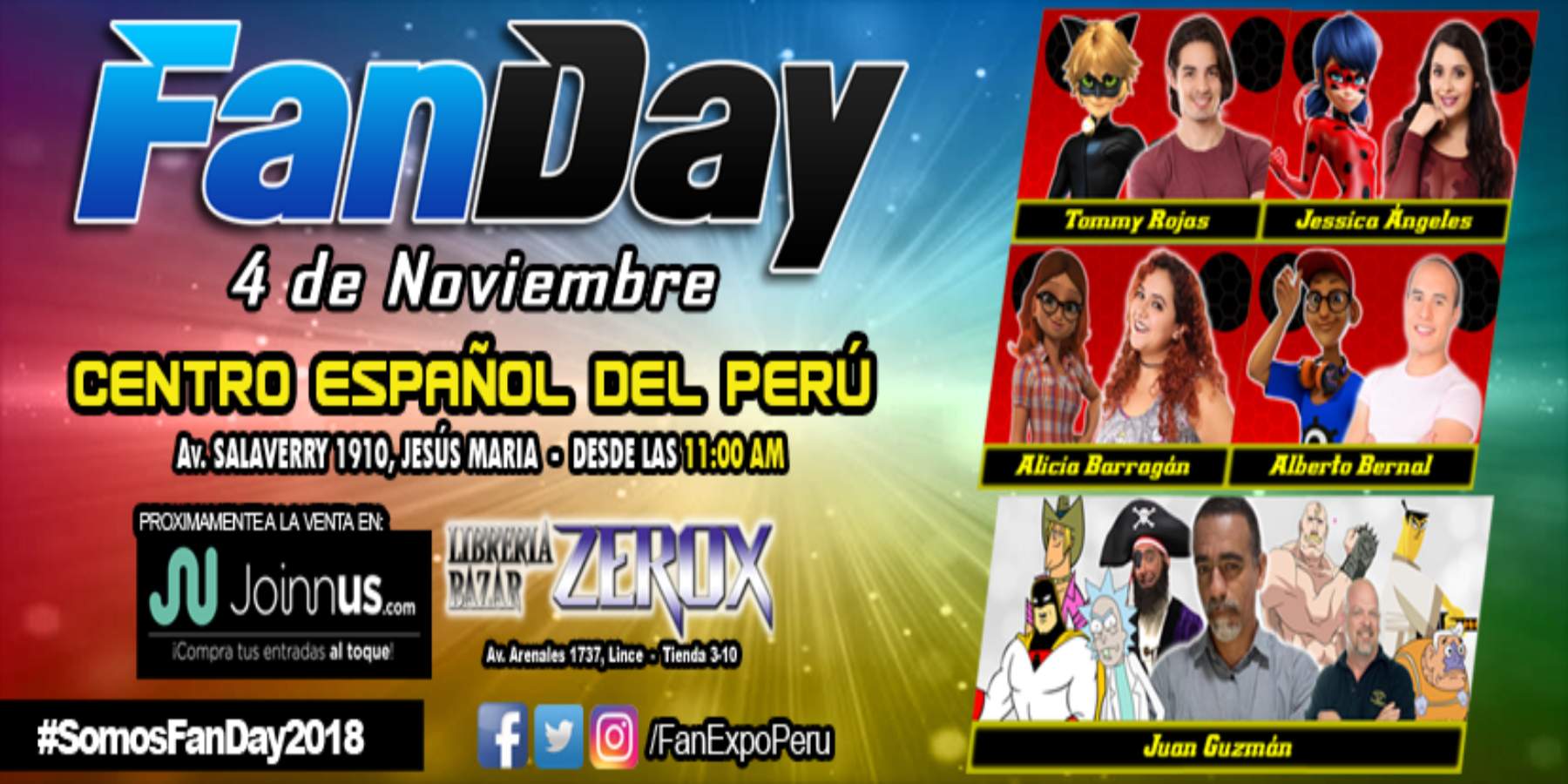 FanDay 2018 | El Día de todos los Fans presenta las voces de Miraculous en Perú
