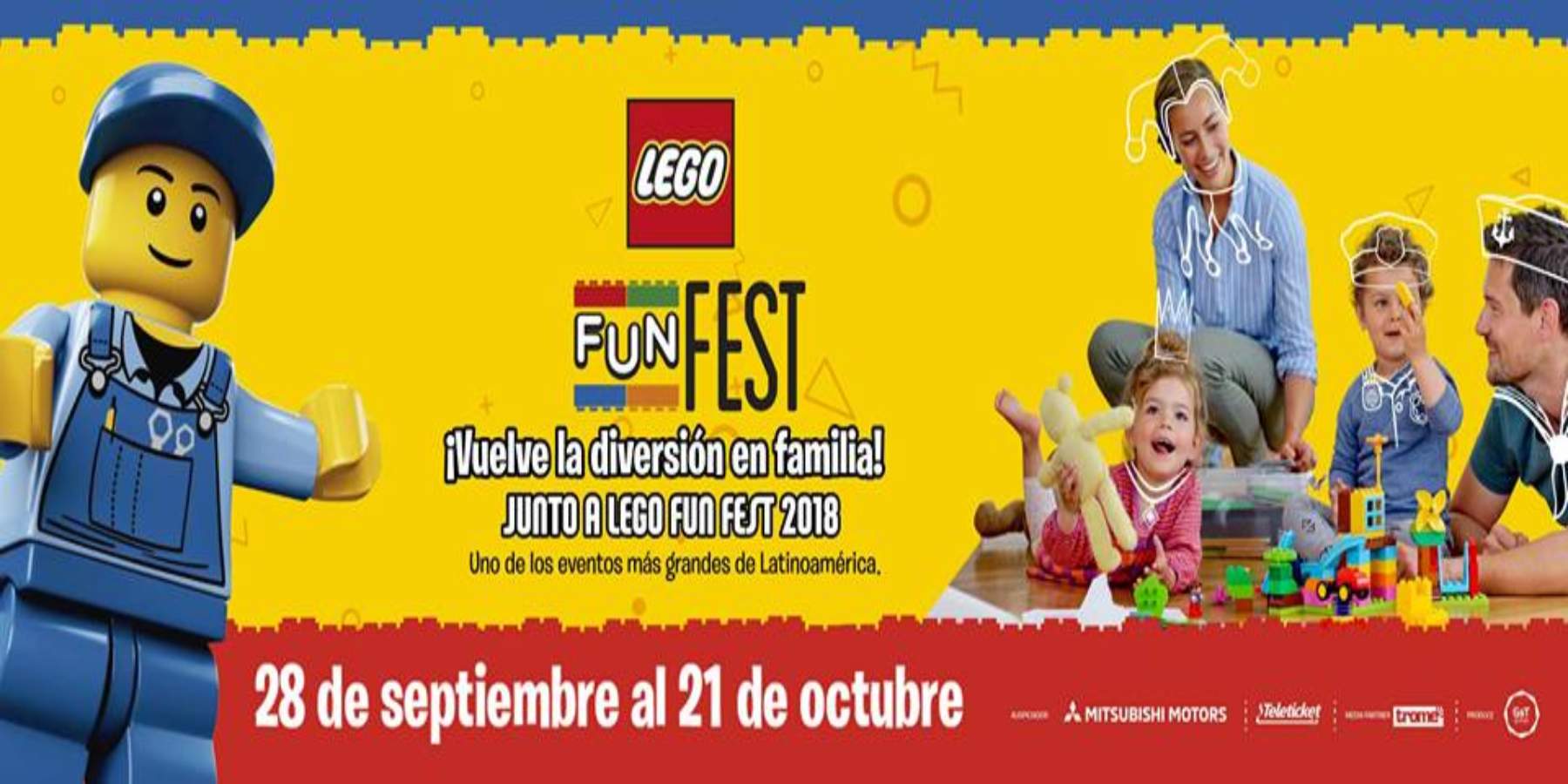 LEGO Fun Fest Perú ¡Ya ABRIÓ SUS PUERTAS!
