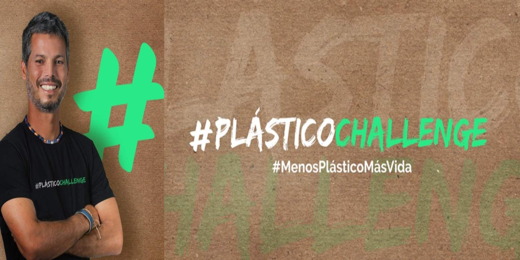 Pancho Cavero promueve la reducción de plástico