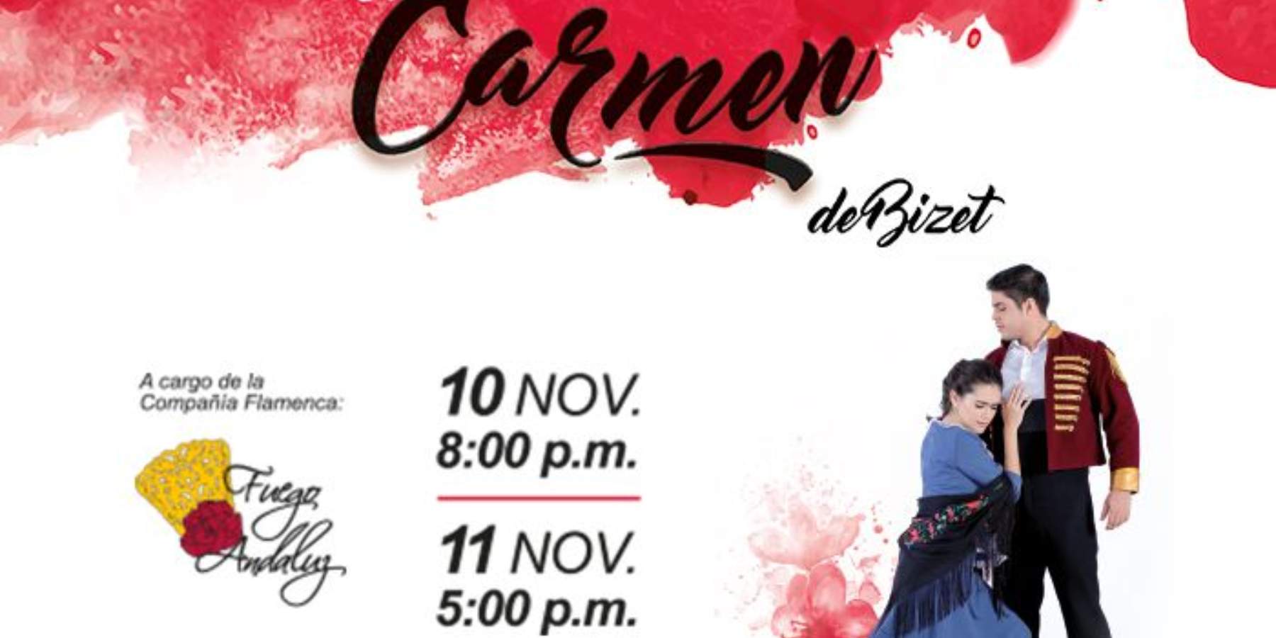 Carmen...y Suspiros de España: Dos únicas funciones en el Teatro Plaza norte