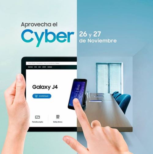 Aprovecha los descuentos del Cyber Samsung