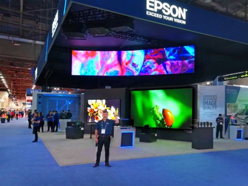 tecnología de proyección profesional láser de Epson 