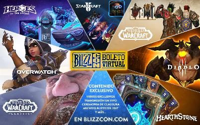 ¡No te pierdas nada de lo que sucederá en la BlizzCon 2018!