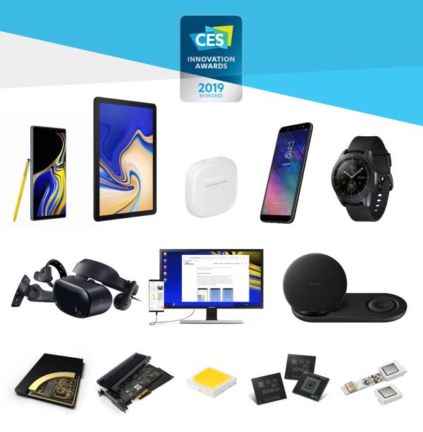 Samsung gana 30 CES 2019 Innovation Awards 