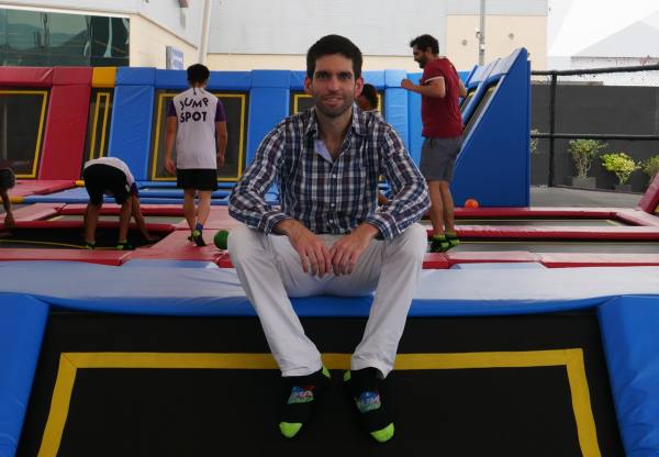 primer parque de trampolines en el Perú