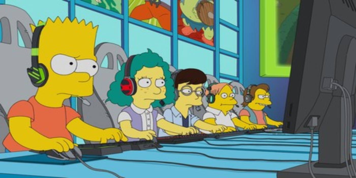 Los Simpsons juegan League of Legends
