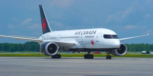 Air Canada con destino a Sudamérica