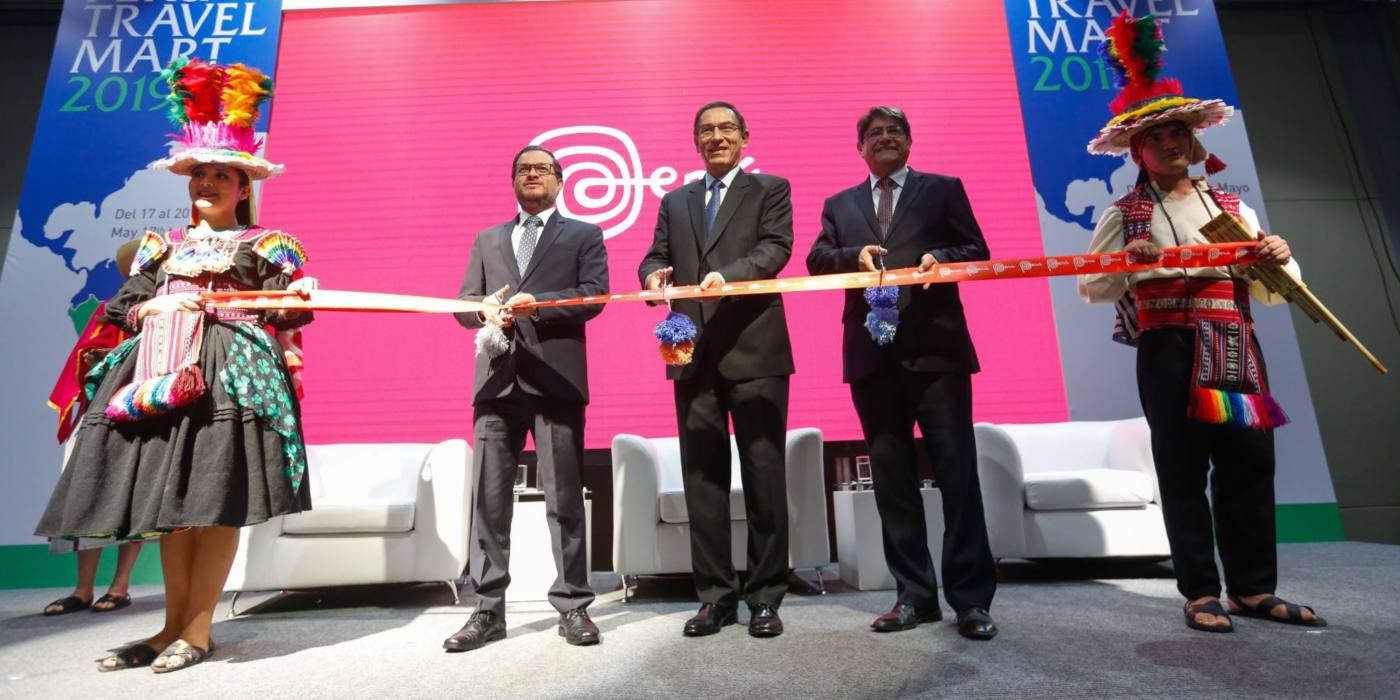 Presidente Martín Vizcarra inauguró Perú Travel Mart 2019