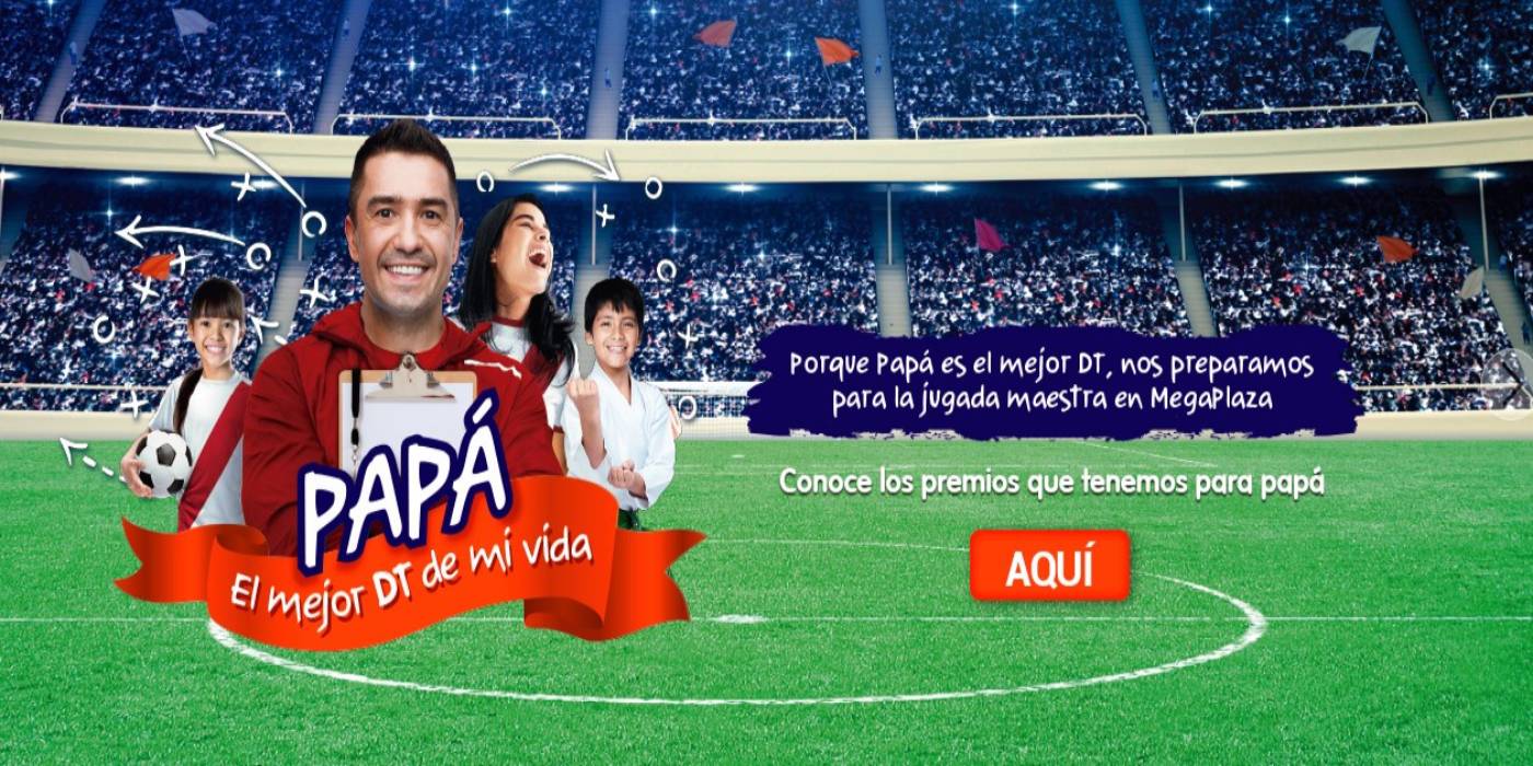 MegaPlaza realiza homenaje a todas las figuras paternas del Perú