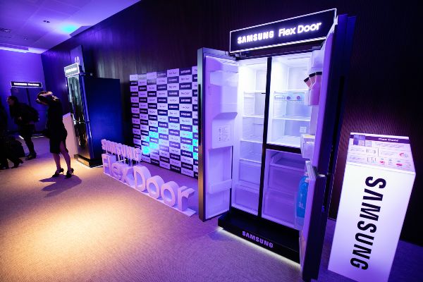 Samsung presenta su nueva línea de refrigeradoras Flex Door