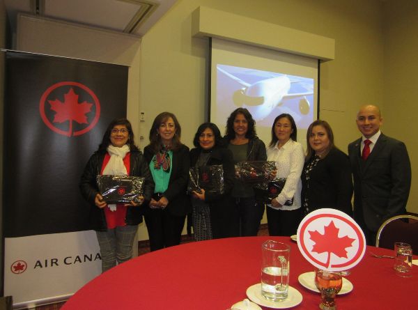 Air Canada capacitó a representantes 