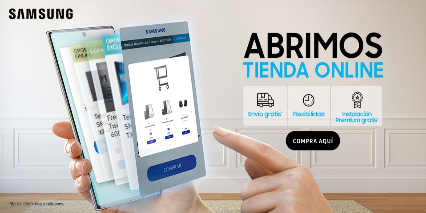 Samsung apertura su tienda online en Perú