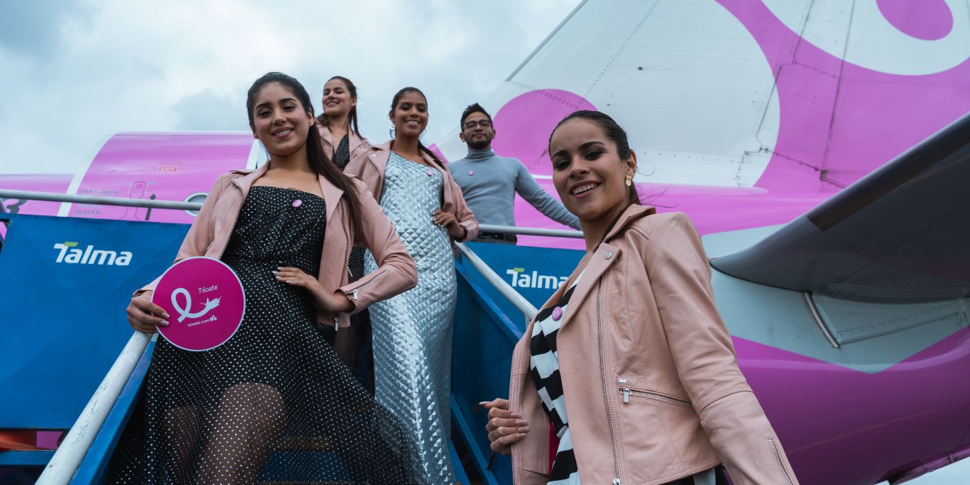 Viva Air presentó un desfile de modas