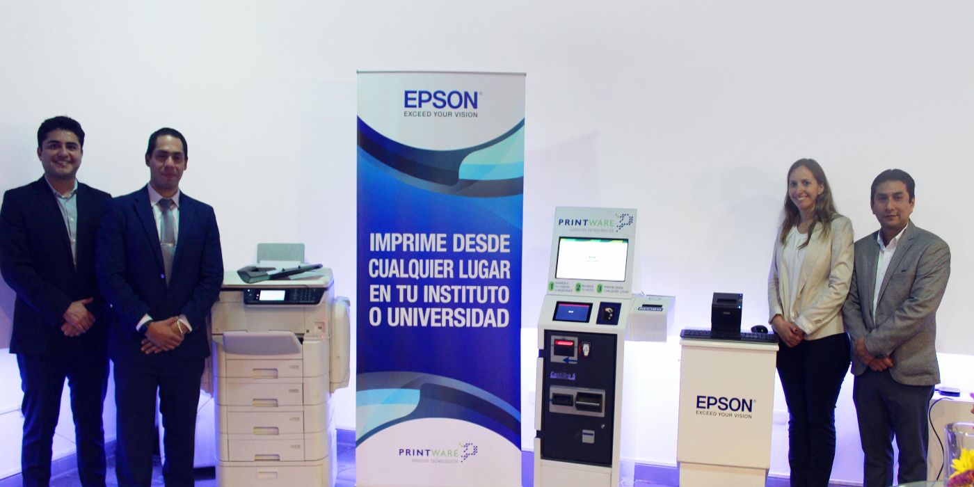 Epson y Printware presentan impresión auto-asistida en institutos y universidades