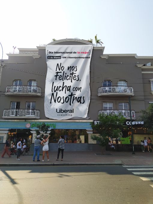 Liberal Coworking acompaña la lucha por la equidad este Día de la Mujer