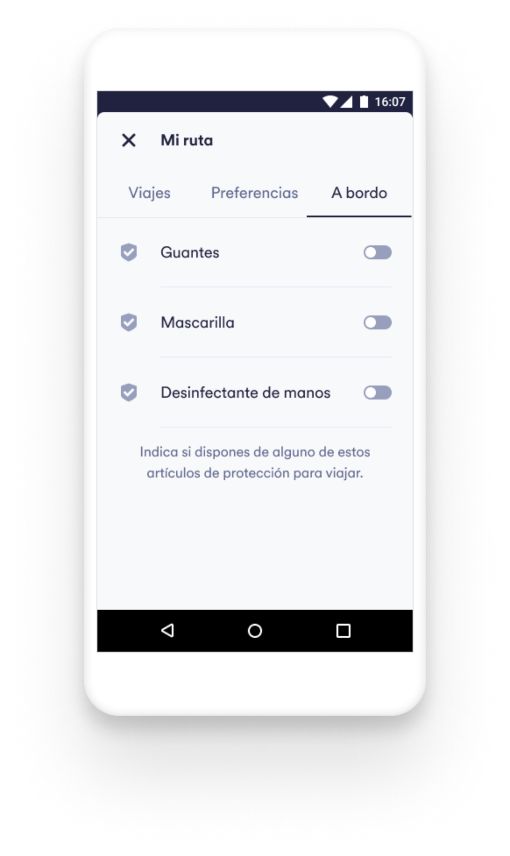 cabify y su nueva valoración de conductores 