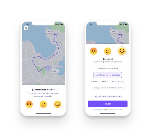 cabify y su nueva valoración de conductores 