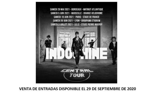 indochine cumple 40 años 