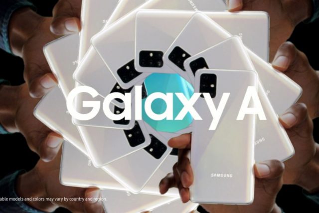 galaxy a es oficialmente impresionante