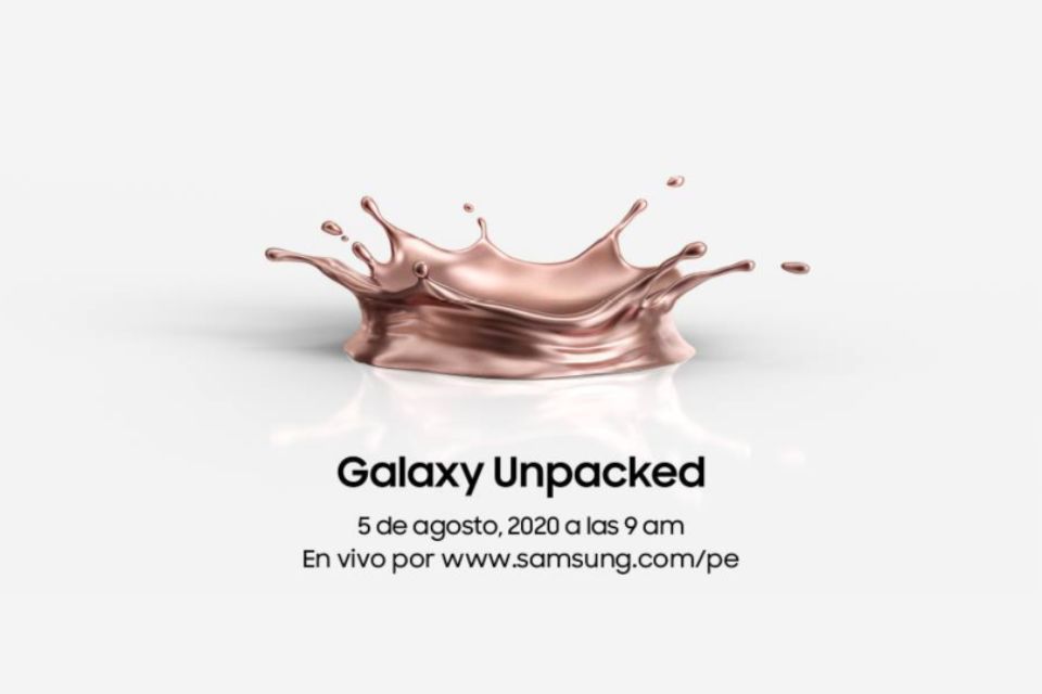 en vivo el Samsung Galaxy Unpacked 2020
