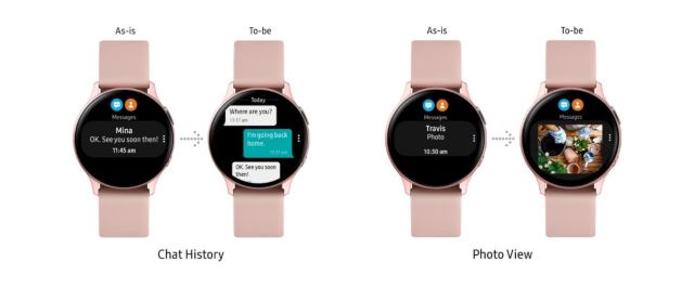 galaxy watch active2 recibe actualizaciones