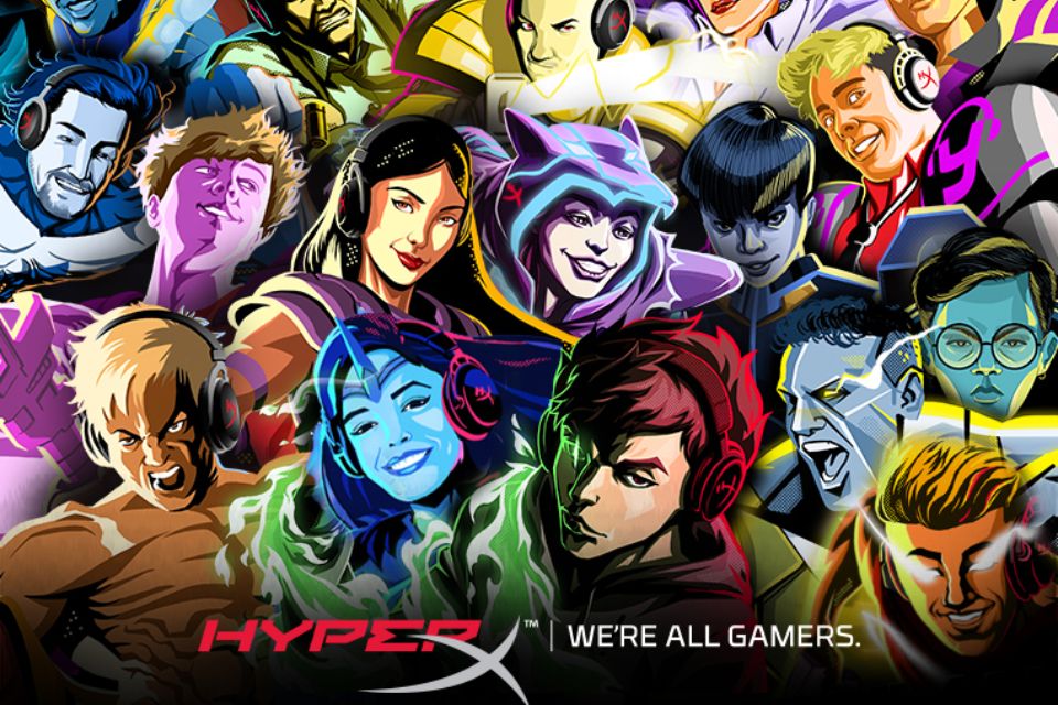 HyperX agrega 24 influenciadores mundiales
