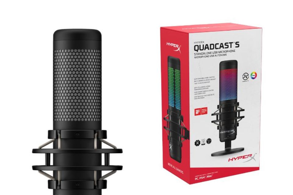 HyperX lanza micrófono QuadCast S USB