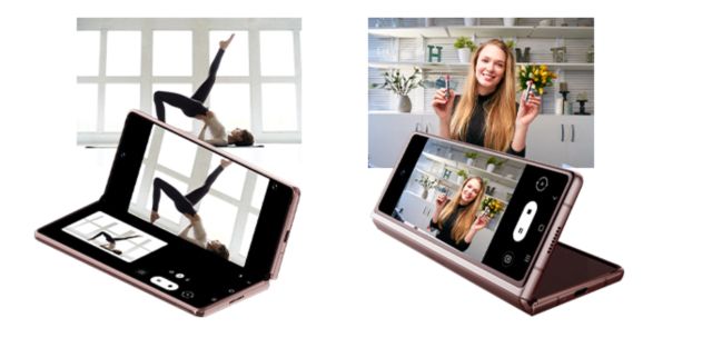 fotos creativas con tu Galaxy Z Fold 2