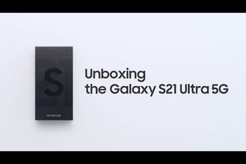 Unboxing de la serie Galaxy S21