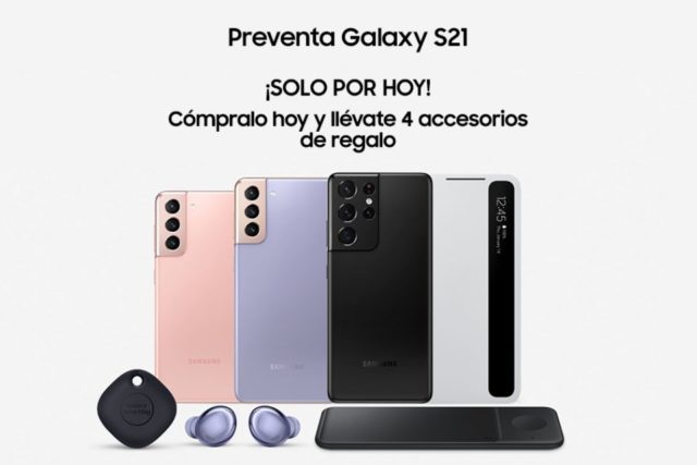 preventa de los nuevos Galaxy S21